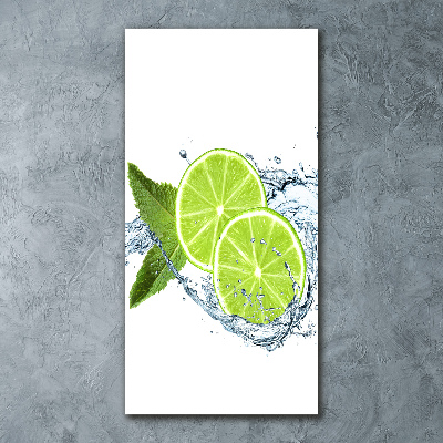 Wall art acrylic Lime