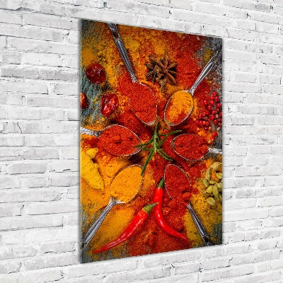 Wall art acrylic Spices