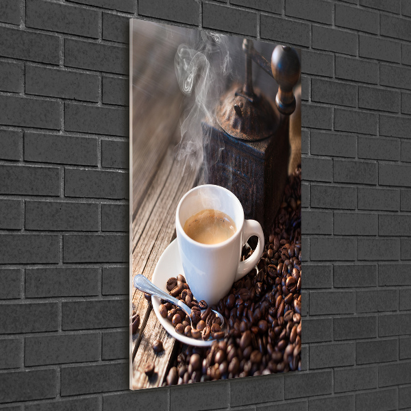 Acrylic wall art Cup of coffee