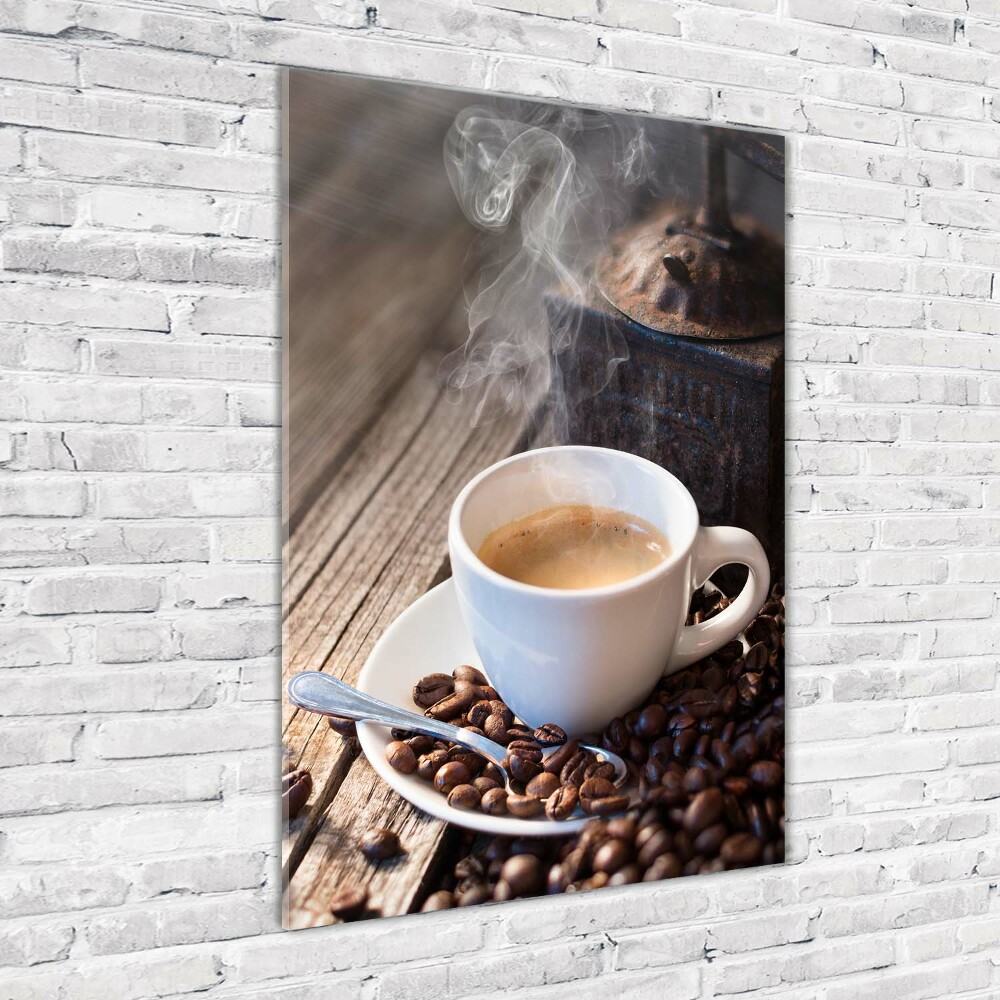 Acrylic wall art Cup of coffee