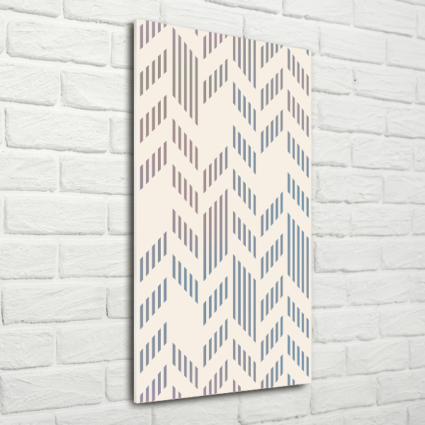 Print on acrylic Geometric background