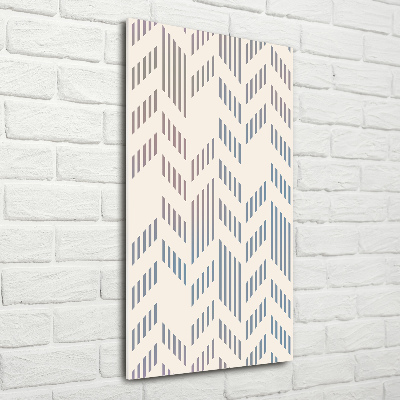 Print on acrylic Geometric background