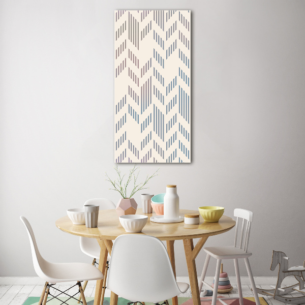 Print on acrylic Geometric background