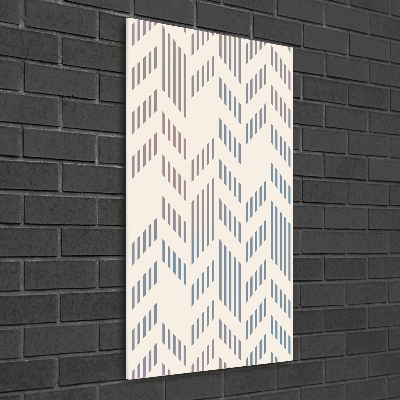 Print on acrylic Geometric background