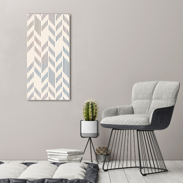 Print on acrylic Geometric background