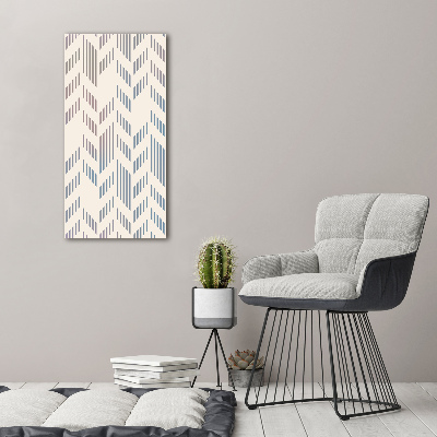 Print on acrylic Geometric background