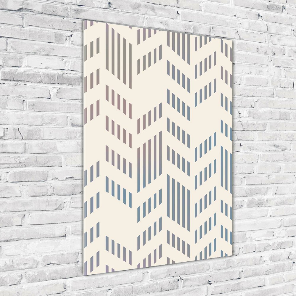 Print on acrylic Geometric background