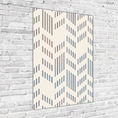 Print on acrylic Geometric background