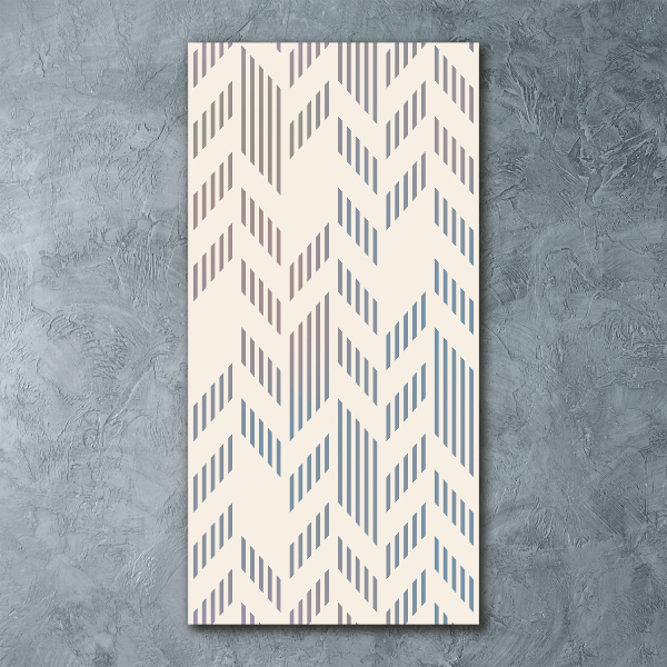 Print on acrylic Geometric background