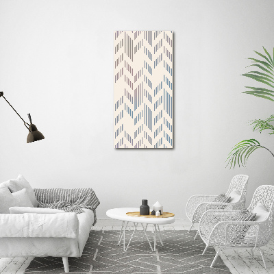 Print on acrylic Geometric background