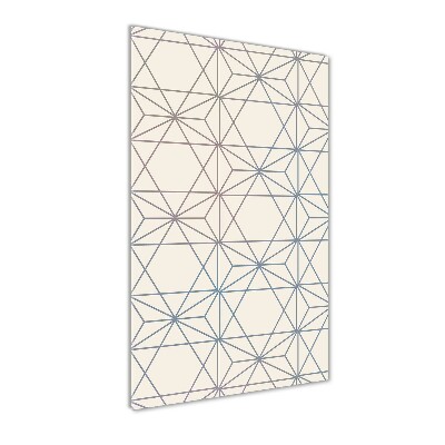 Print on acrylic Geometric background