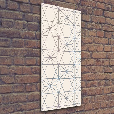 Print on acrylic Geometric background