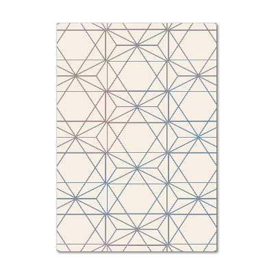 Print on acrylic Geometric background