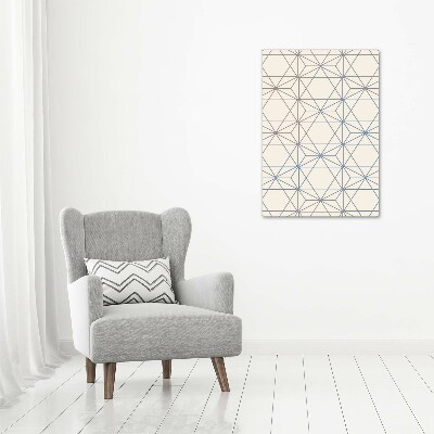 Print on acrylic Geometric background