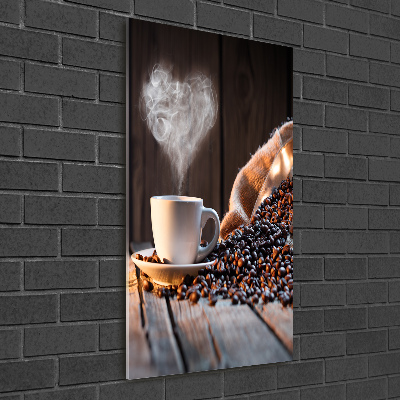 Acrylic wall art Cup of coffee