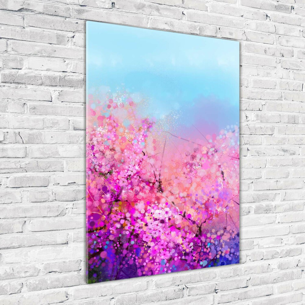 Print on acrylic Cherry blossoms