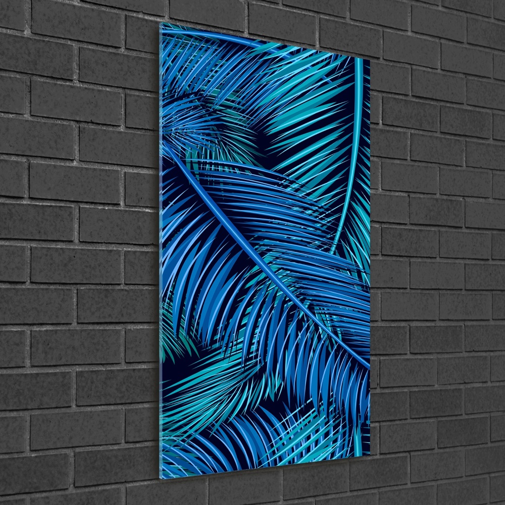 Print on acrylic Palm leaves