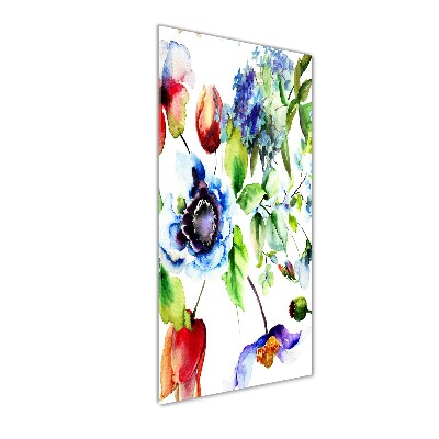 Print on acrylic Field flowers