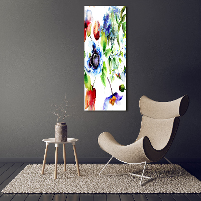 Print on acrylic Field flowers