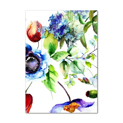 Print on acrylic Field flowers