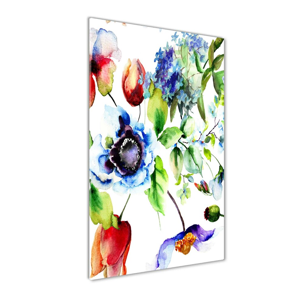 Print on acrylic Field flowers