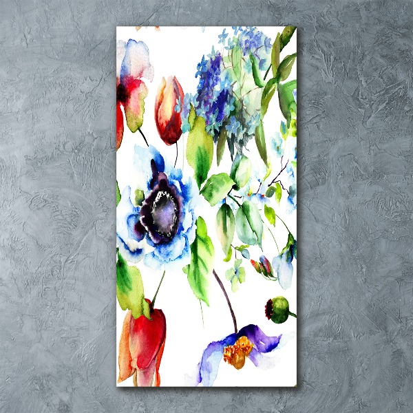 Print on acrylic Field flowers