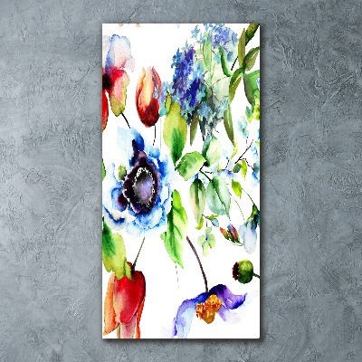 Print on acrylic Field flowers