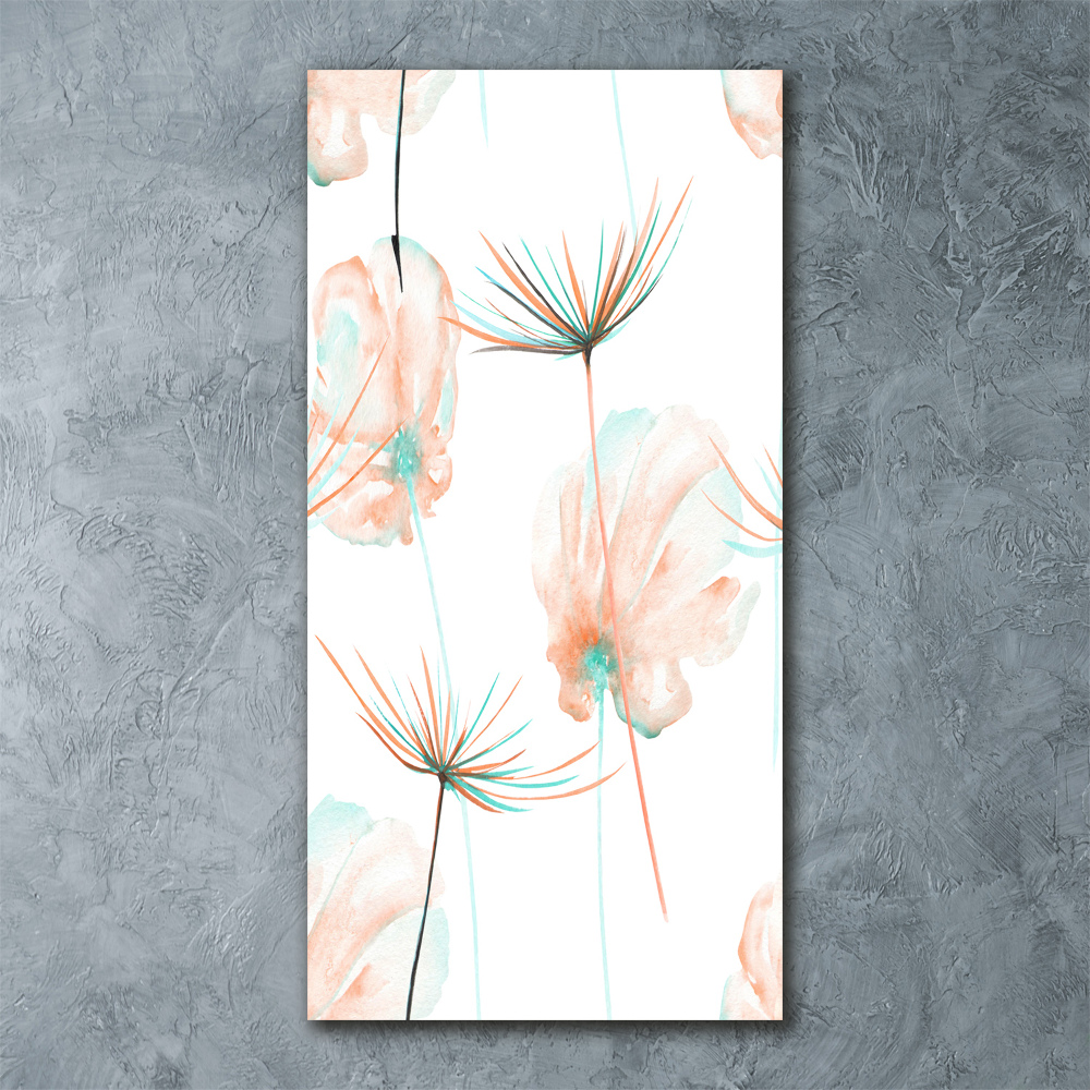 Print on acrylic Field flowers