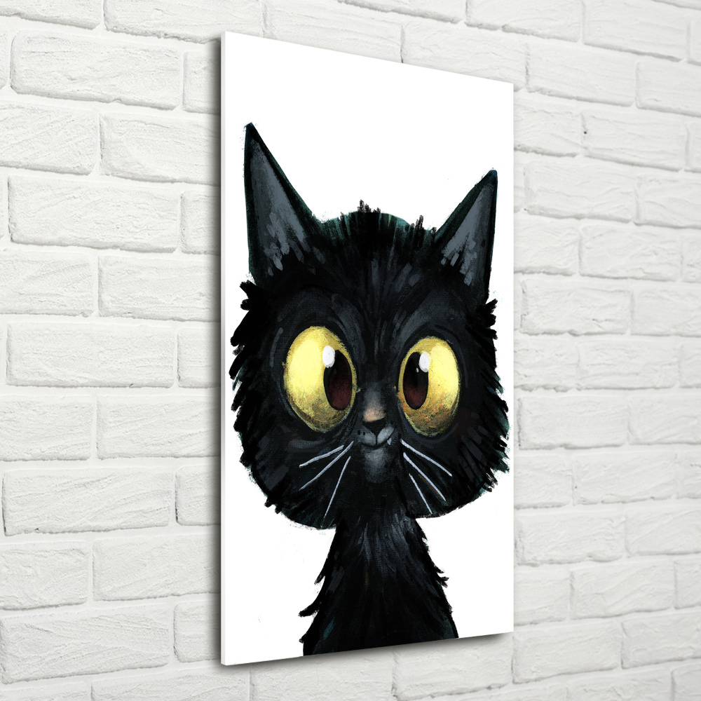 Acrylic glass print Cat