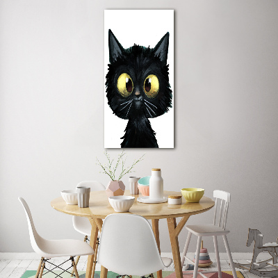 Acrylic glass print Cat