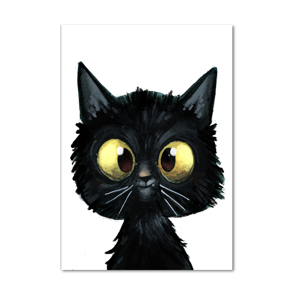 Acrylic glass print Cat