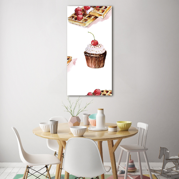 Print on acrylic Muffins and waffles