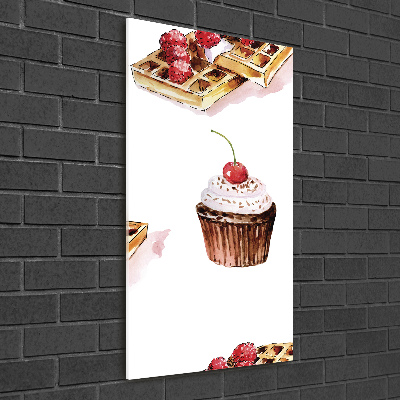 Print on acrylic Muffins and waffles