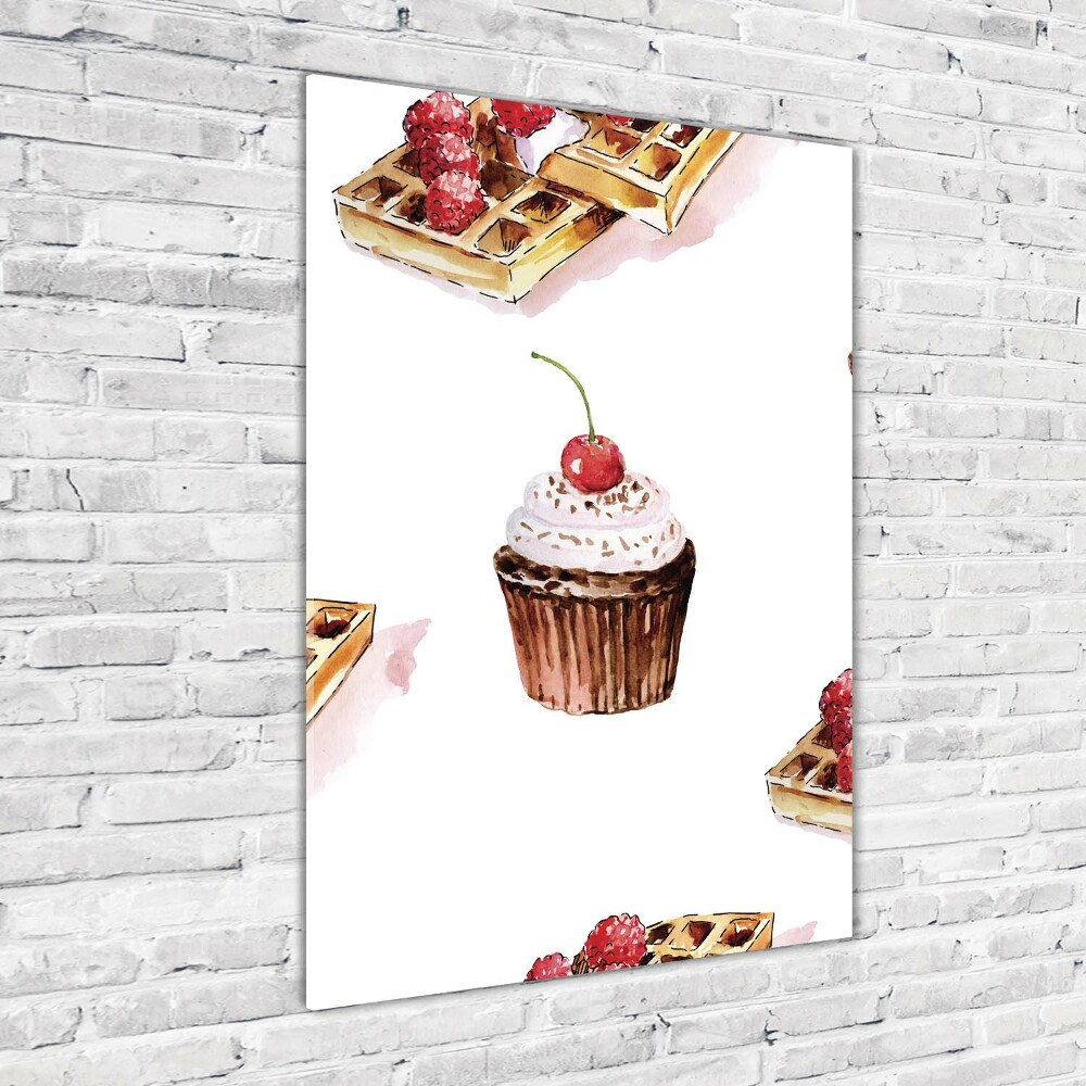 Print on acrylic Muffins and waffles