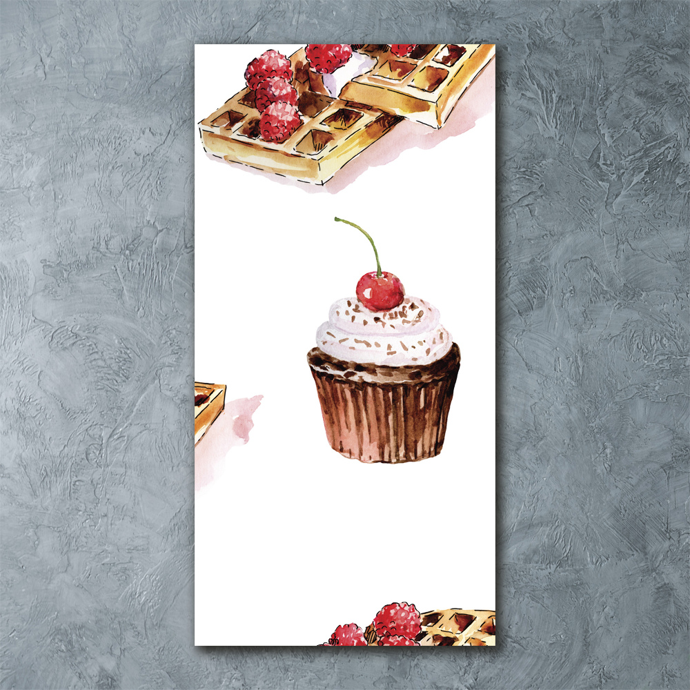 Print on acrylic Muffins and waffles