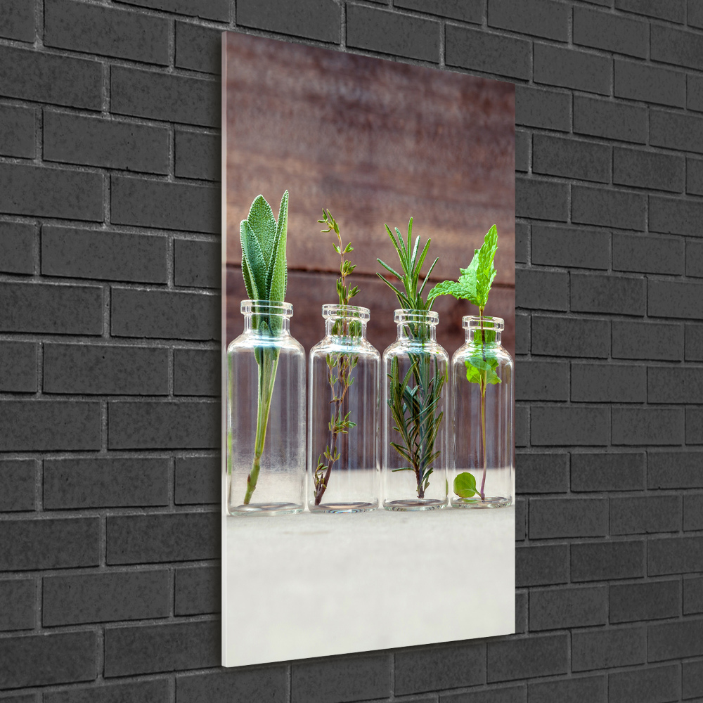 Print on acrylic Herbs in jars