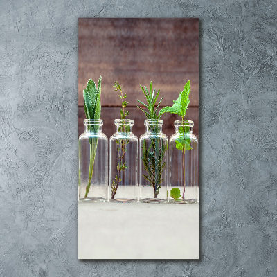 Print on acrylic Herbs in jars