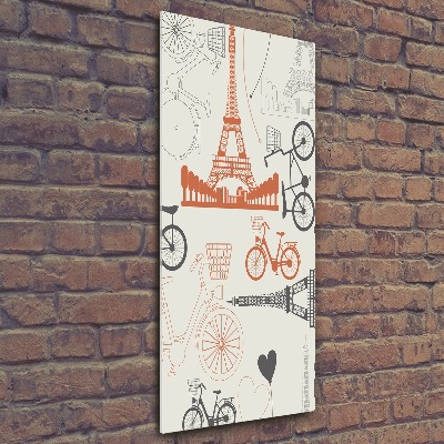 Wall art acrylic Symbols of France