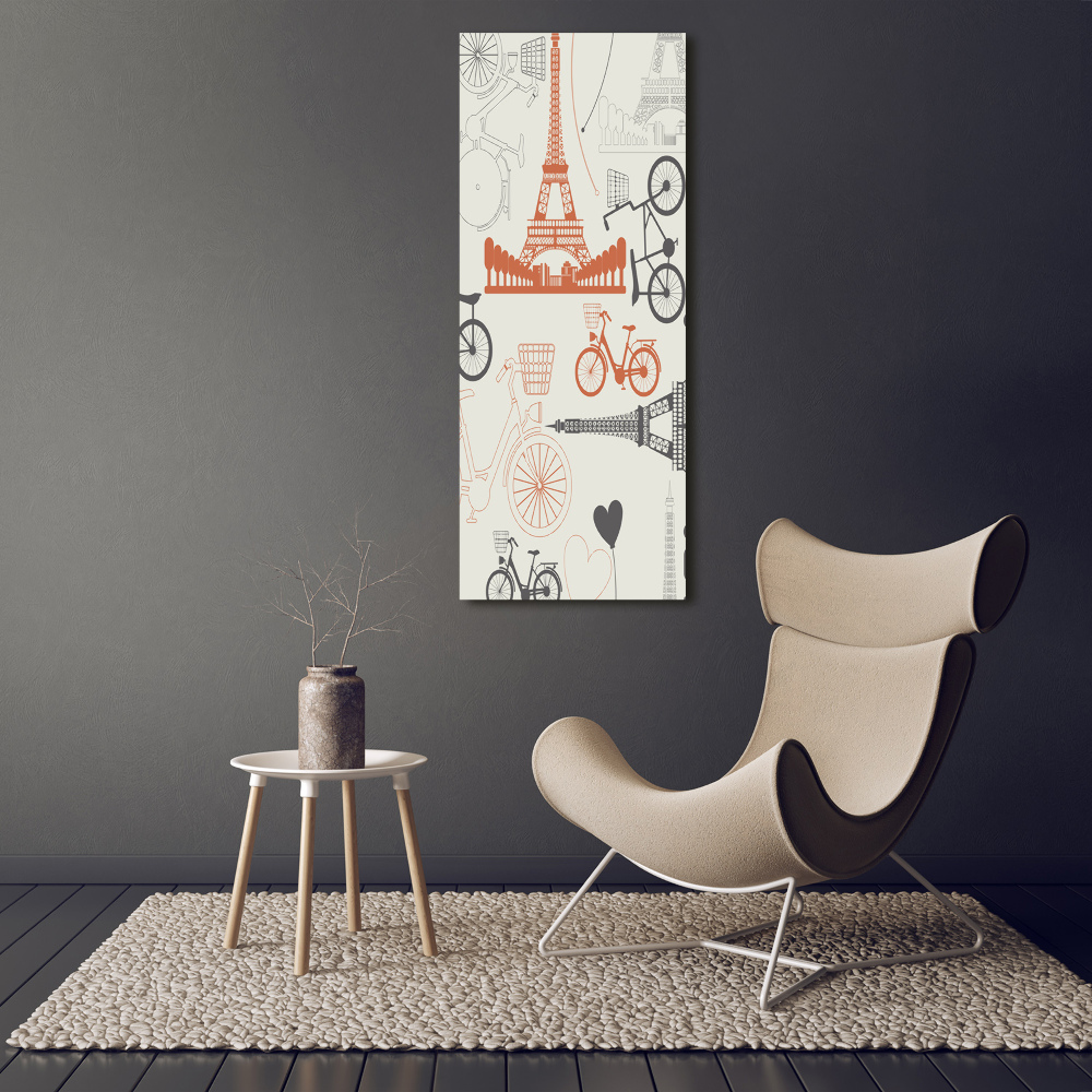 Wall art acrylic Symbols of France