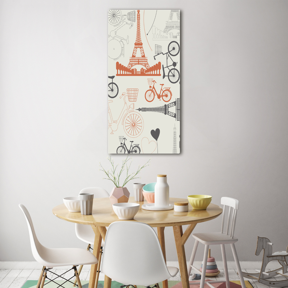 Wall art acrylic Symbols of France