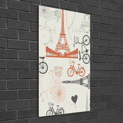 Wall art acrylic Symbols of France