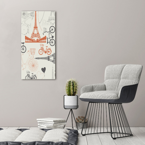 Wall art acrylic Symbols of France