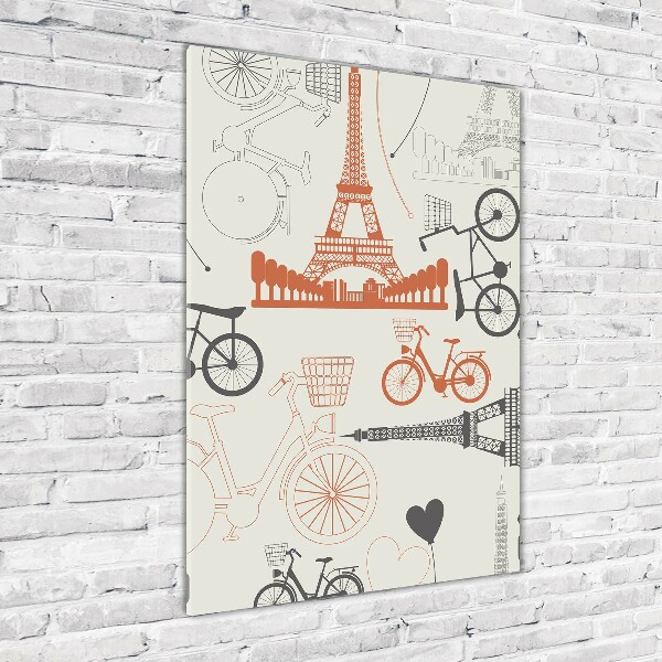 Wall art acrylic Symbols of France