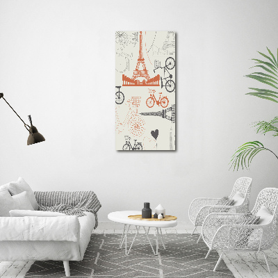 Wall art acrylic Symbols of France