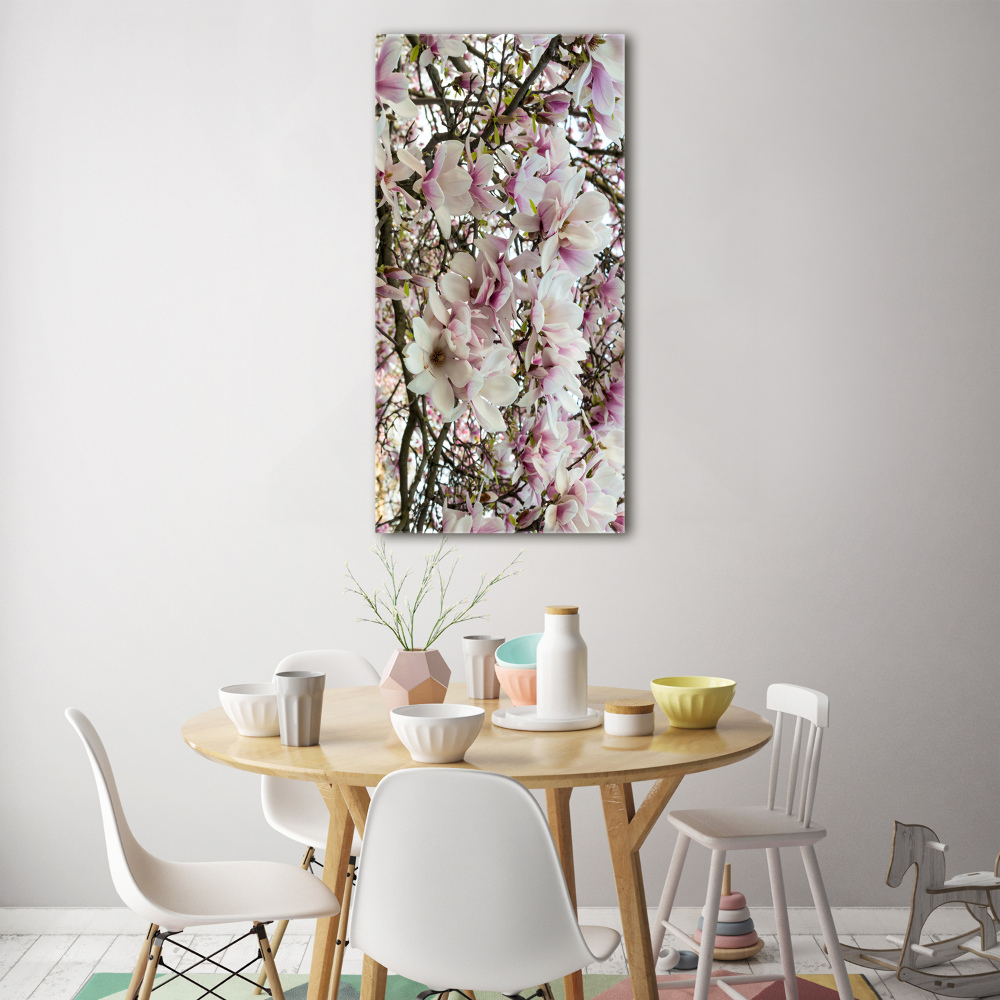 Acrylic print Magnolia flowers