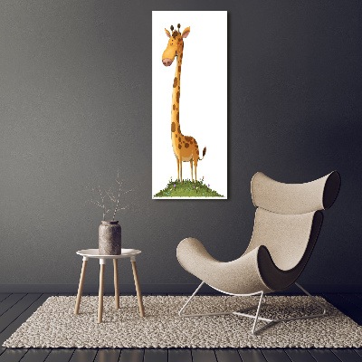 Acrylic glass print Giraffe