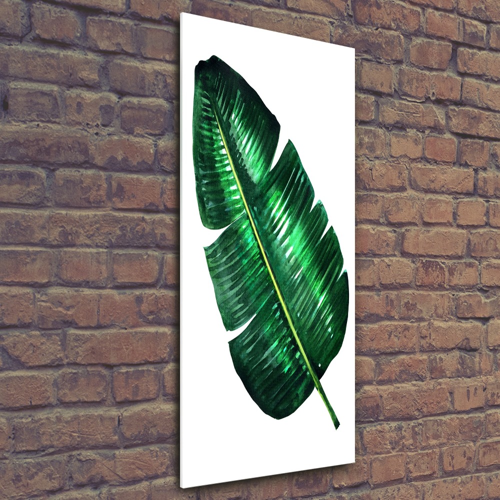 Wall art acrylic Banana leaf