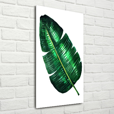 Wall art acrylic Banana leaf