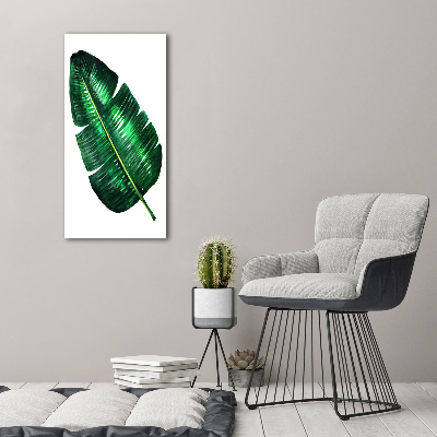 Wall art acrylic Banana leaf