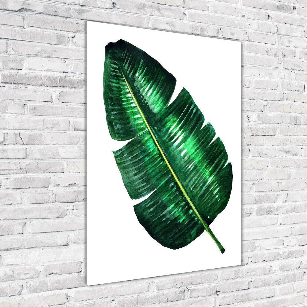 Wall art acrylic Banana leaf